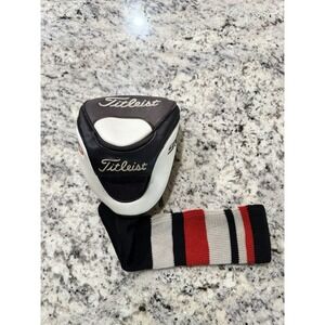 Titleist 910D Driver Headcover Golf Black White Red